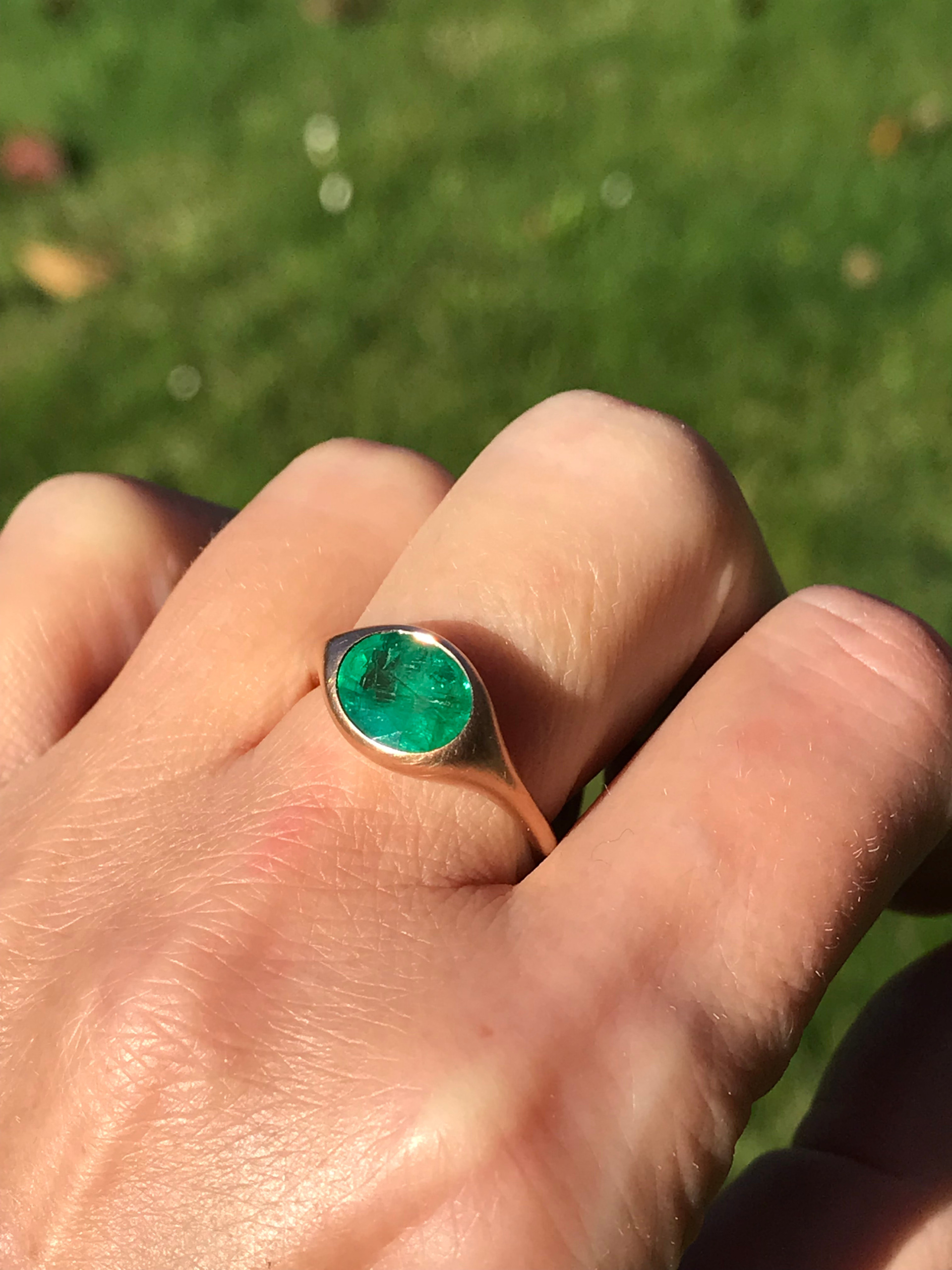 Modern Halo Oval Cut Emerald Engagement Ring, 3 Carats 810 Mm Muzo Green  Emerald With Micro Pavé Halo, May Birthstone Promise Ring Gift - Etsy